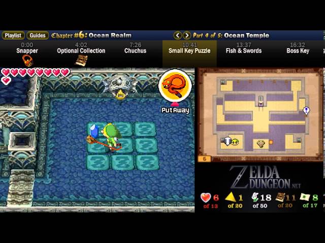 Legend of Zelda Spirit Tracks Walkthrough 06 (4/5) "Ocean Realm: Ocean Temple"