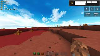 Minecraft Chunk Error in Mesa Biome 1.8.9 (Rare)