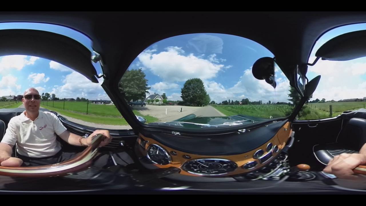 Triumph TR 4a 360 degree virtual TEST DRIVE - ClassicarGarage Marc Vorgers