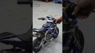 😱 I Built a MINI Old Model Yamaha RX 100 🏍️🔥 | Real Engine Start! 💥 #Shorts