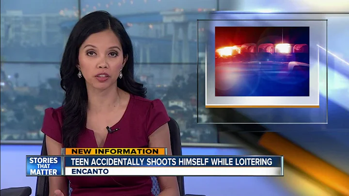 Police: Teen trying to remove gun from waistband accidentally shoots self in thigh