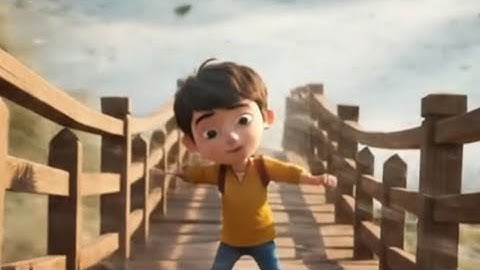 ख़तरनाक पुल बच्चा स्कूल जाते हुए #youtube #shorts #ytshorts #entertainment #comedy 