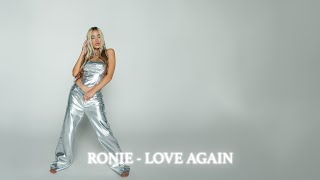 RONIE - LOVE AGAIN |LYRICS VIDEO|