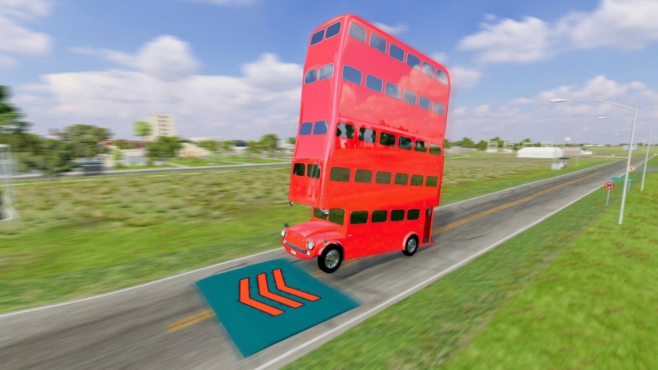 Bus Hit 700 MPH in a Split Second