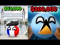 COUNTRIES SCALED BY EXPENSIVE HOTELS | Countryballs Animation
