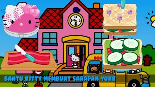 Ayoo Bantu Kitty Membuat Sarapan||Game anak||Luchbox