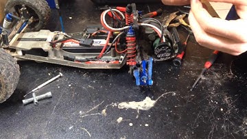 Stub axle carriers for Traxxas rustler vxl