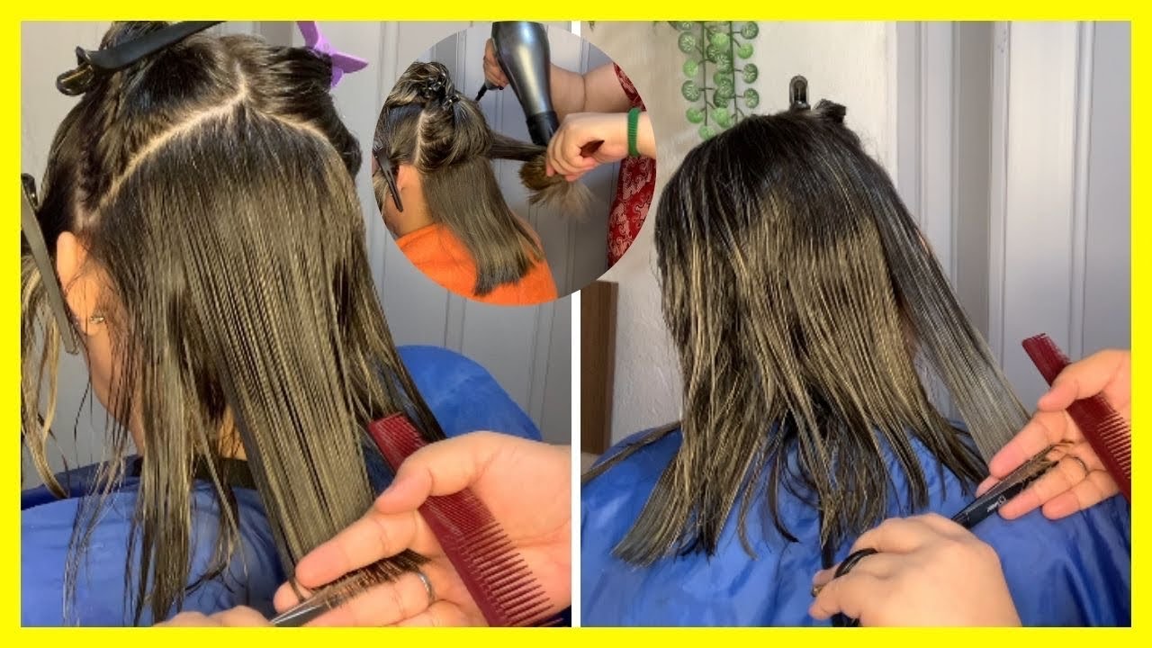 #Como Aparar as #pontas do #cabelo - YouTube