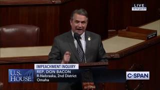 Don Bacon: Addressing Biased and Unfair Impeachment Process Profile