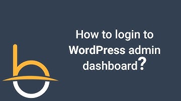 How to login to WordPress admin dashboard