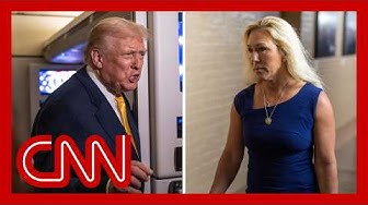 Thumbnail for Trump pulls support for 'lunatic' Marjorie Taylor Greene