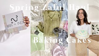 Spring Zaful Haul + Baking Cakes. Vlog Six