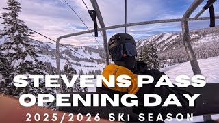Stevens Pass OPENING DAY 2025/2026 | Via Chumstick Highway 