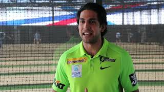 Jason Sangha talks KFC Big Bash League in Albury on NYE
