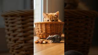 Caught Between Curiosity and Laziness #catvideos #curiouscat #funnyshorts