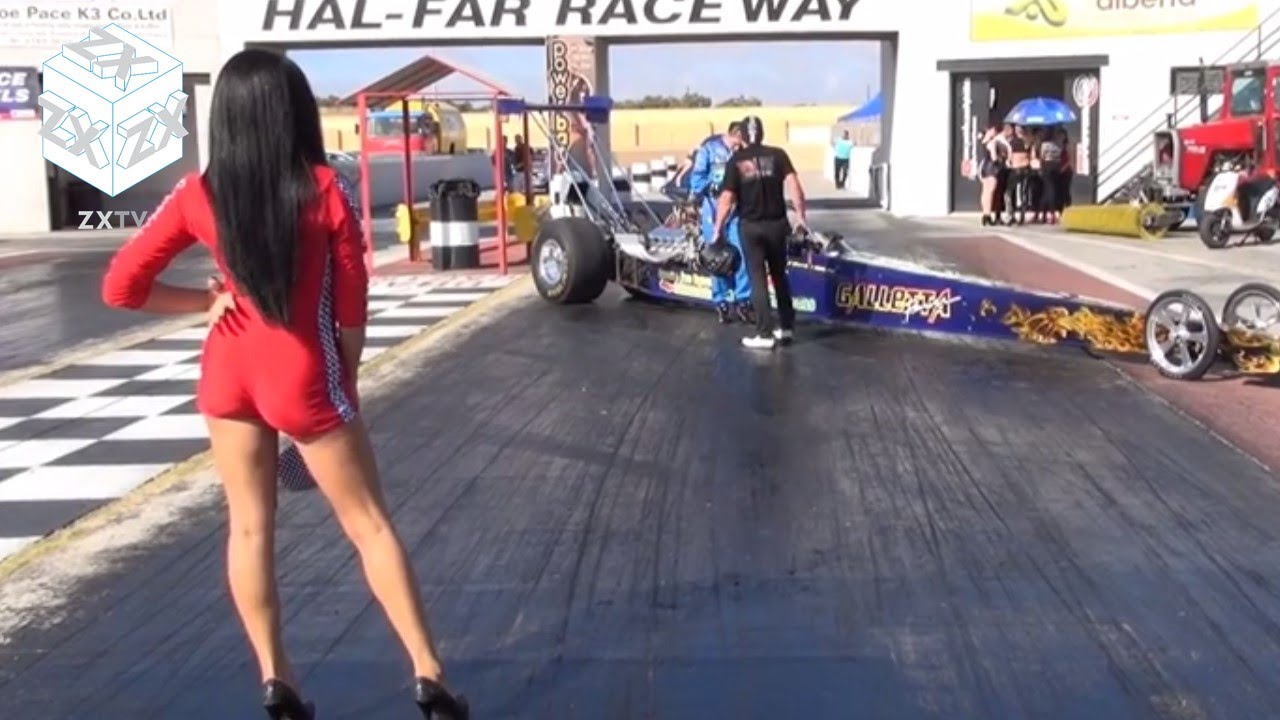 Drag Racing at Hal Far - YouTube