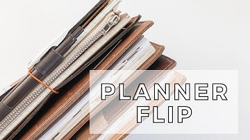 PLANNER FLIP: hobonichi, wonderland222, traveler