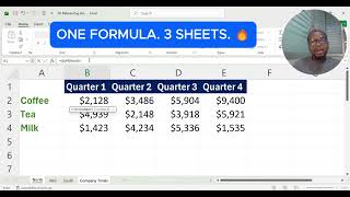Excel 3D Referencing Explained | Combine Data from Multiple Sheets with One Formula