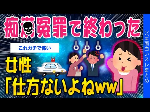 【2ch考えさせられるスレ】痴●冤罪で終わった…女性「仕方ないよねｗｗ」【ゆっくり解説】