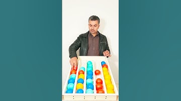 Fun & Chaos: Color Ball Sorting Challenge 🟢🔴🟡🔵 | Fun Games #game #satisfying #shorts #asmrsounds