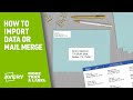 Never Fill Out Addresses by Hand Again: Data & Mail Merge Tutorial for Avery Design & Print Online