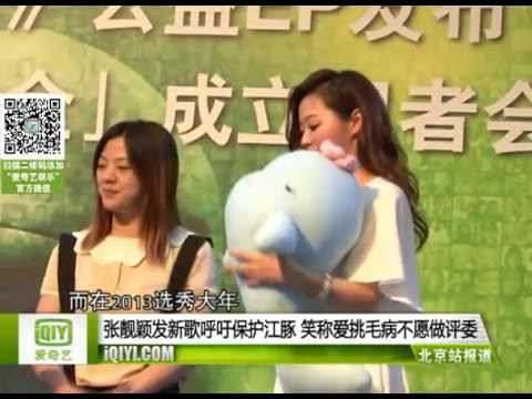 張靚穎--發行公益EP、成立基金保護江豚、愛挑毛病不願做評委
