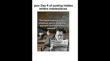day 4 of posting hidden  gems #viral #trending #shorts #albertcamus #franzkafka #quotes #poetry