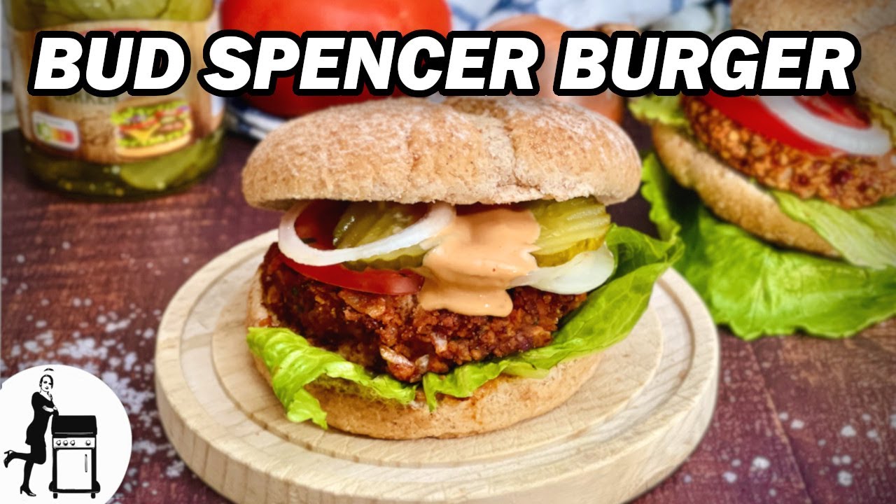 Kidneybohnen Burger | Bud Spencer Burger | Die Frau am Grill