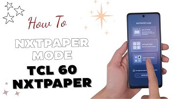 How to Enable NXTPAPER Mode TCL 60 NXTPaper
