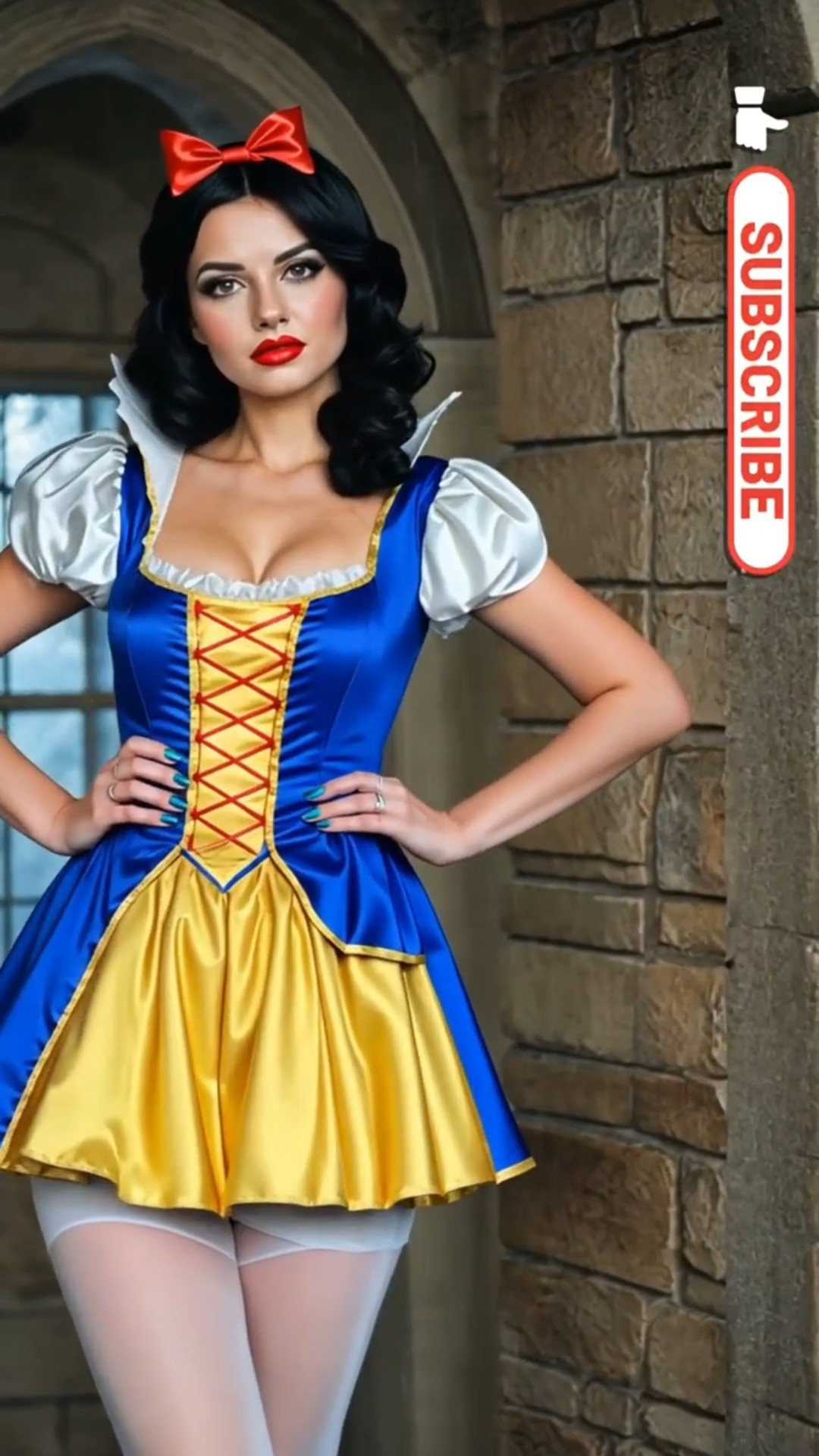 snow white 2024 white pantyhose vol.3 VIDEO SLIDESHOW #snowwhite