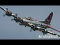B-17 Flying Fortress Low Flybys - Thunder Over Michigan 2018