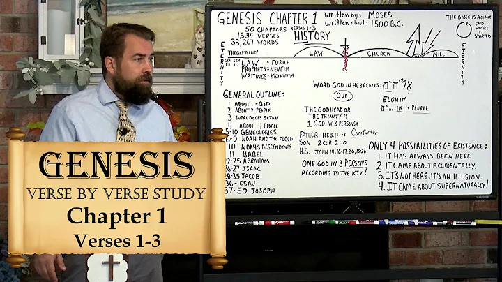 The Book of Genesis 1:1 to 3 Verse by verse Bible Study Robert Breaker #creation #jesusisgod