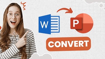 EASILY - How to Convert a Word Document to a PowerPoint Presentation slides In 3 Method