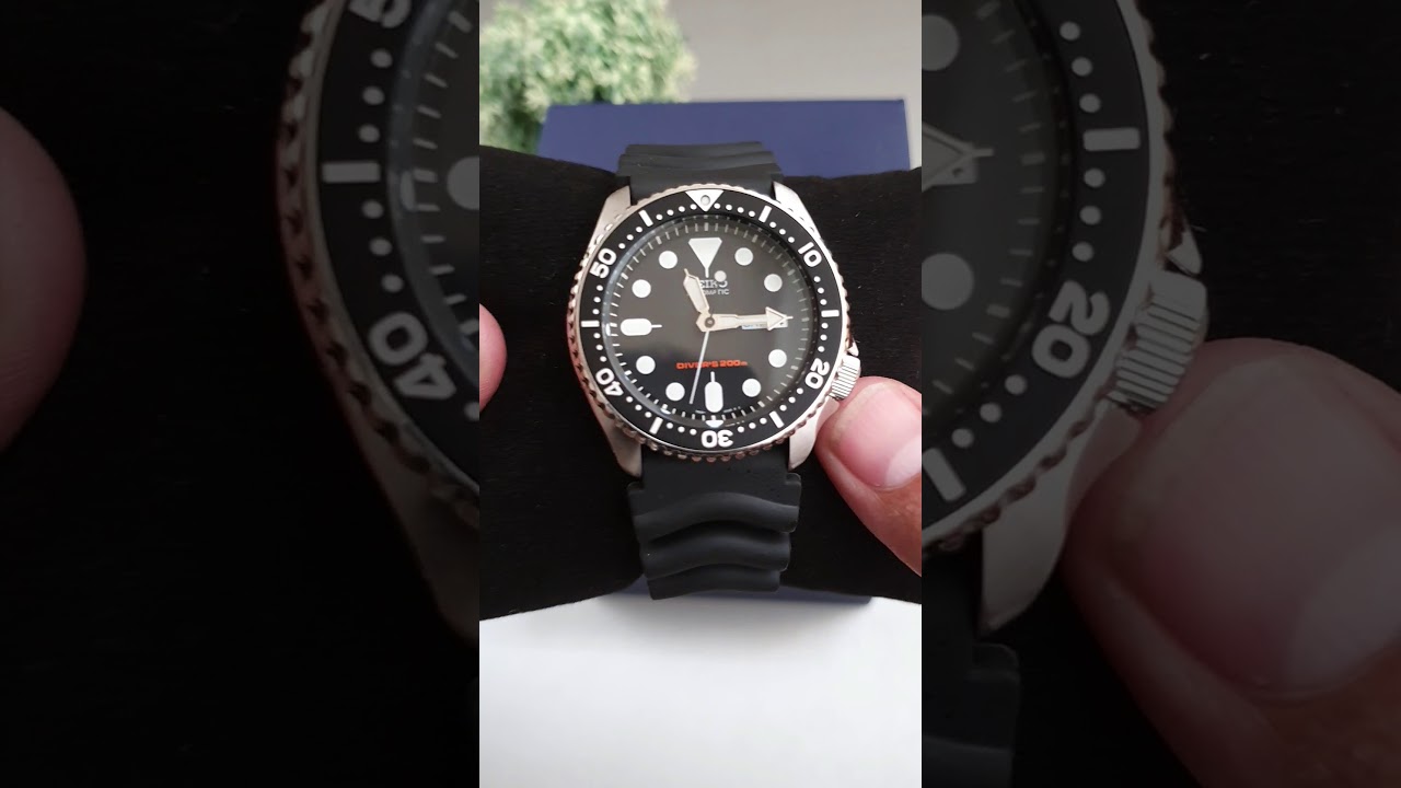Seiko skx007k1 james bond watch - YouTube