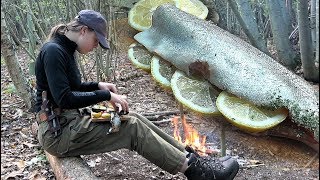 Campfire Rainbow Trout | Bushcraft Cooking