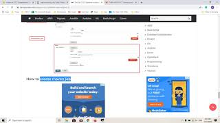 DevOps create maven job in jenkins