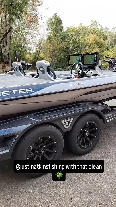 Justin Atkins rigged 2025 Skeeter FXR20