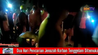 Dua Hari Pencarian Jenazah Korban Tenggelam Di Way Abung Lampung Utara ditemukan