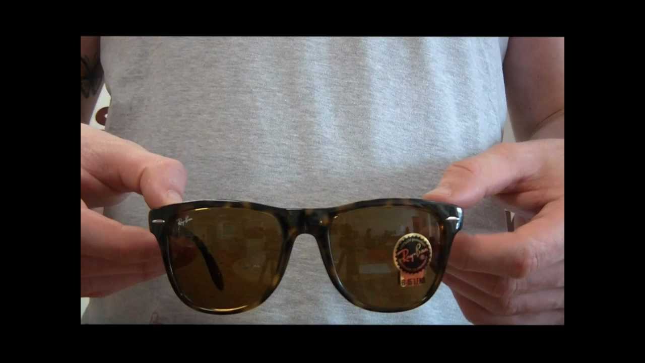 folding ray bans review