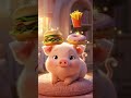 Lazy Piggy | Tiny Tots Network #funny #entertainment #positivekids  #kidsanimation #kidslearning #yt