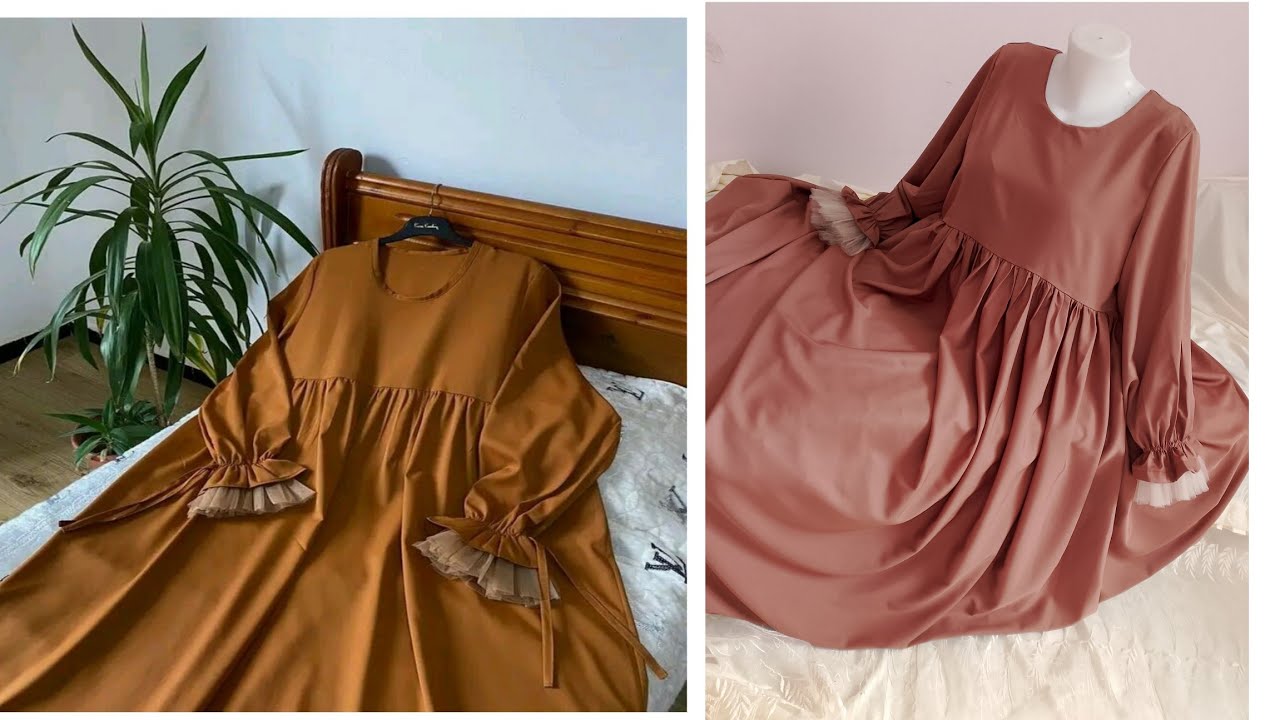 #خياطة #حجاب رائع بدون #باترون #ملابس #العيد 2025