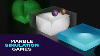 New Marble Simulation Games // Trailer // Amazing Marble Race & Challenges