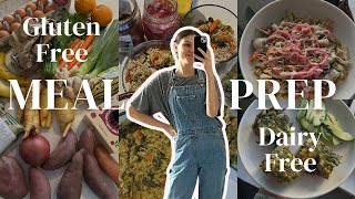 Gluten & Dairy Free MEAL PREP// breakfast, lunch and dinner!
