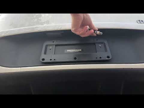 2012 mini cooper license plate light