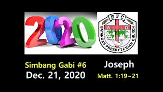 20201221  BPC  Simbang gabi  #6  Worship Service Live Streaming