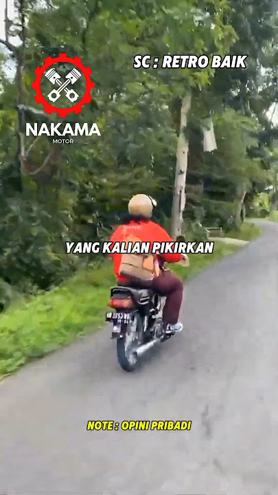Motor 2 tak boleh untuk harian?