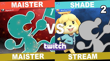 SSBU - Maister (Mr. Game & Watch) vs. ShadeLRK (Isabelle, Mr. Game & Watch) [Battle Arenas]