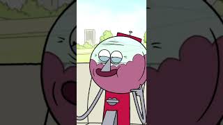 Benson eating burgers  #regularshow
