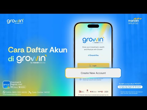 Cara daftar akun di Growin’ App 