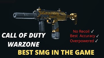 CALL OF DUTY WARZONE:NO RECOIL MP7 Class Setup Is Beast for WARZONE